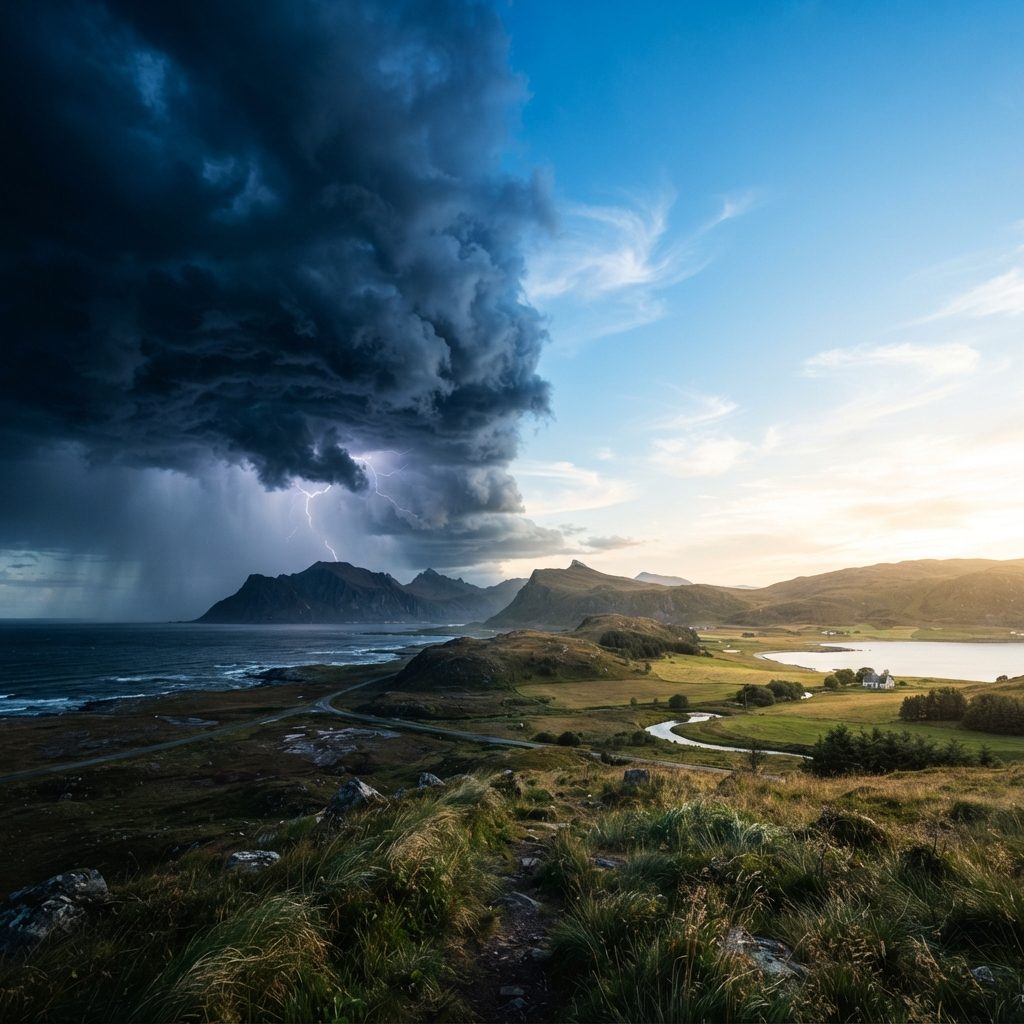 Sky vs. Storm: The Physics, Economics, and Signal Impacts of Weather Disturbance