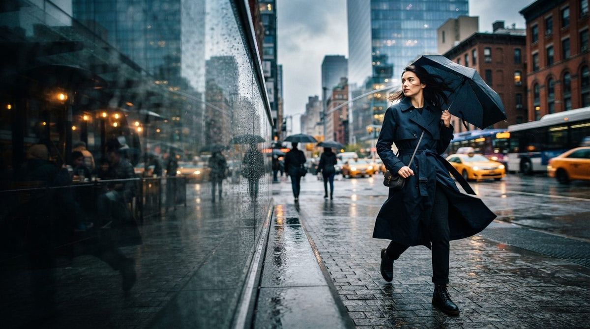 Mastering Transition Weather: How to Style a Windbreaker Trench Coat for Modern Versatility