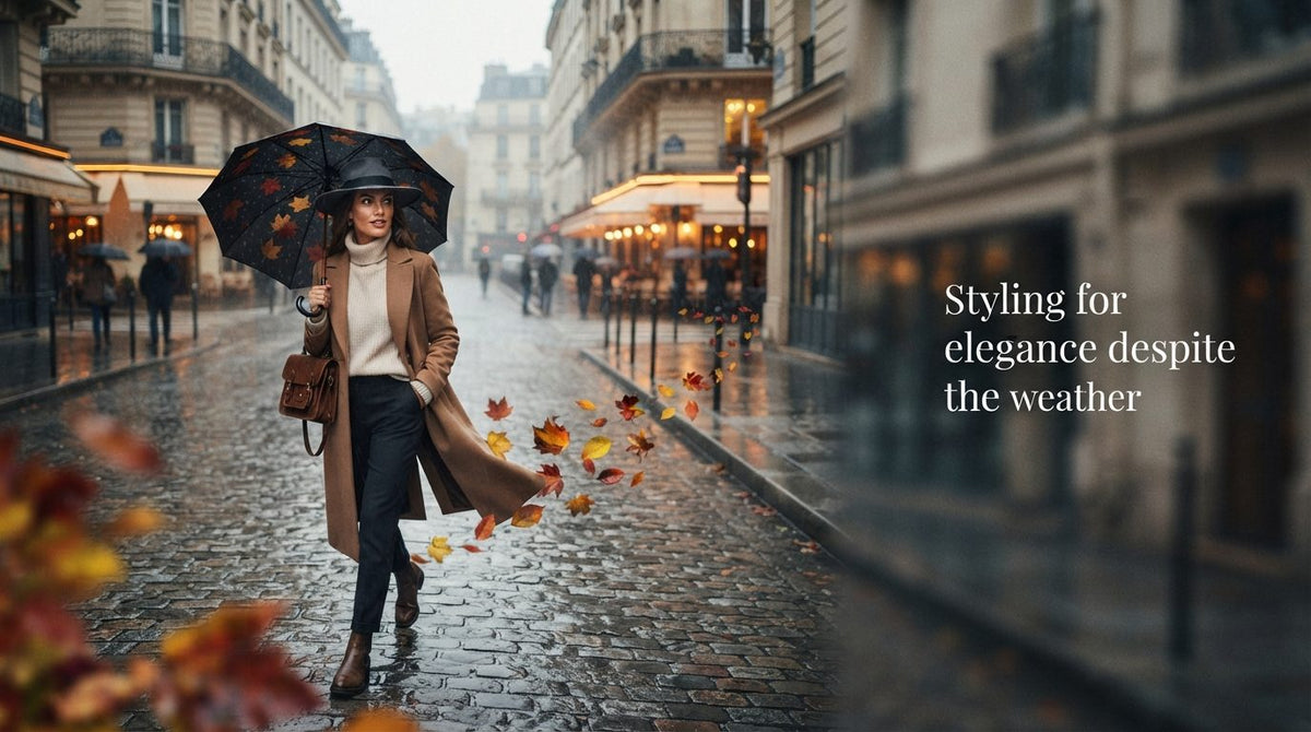 Styling the French Style Flat Top Felt Fedora for Autumn and Winter Elegance