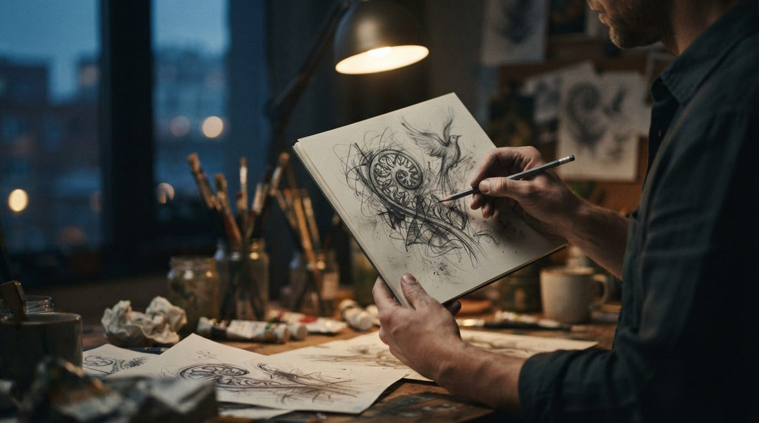 Breaking Creative Block: Why a Square Sketchbook Transforms Your Daily Art Practice