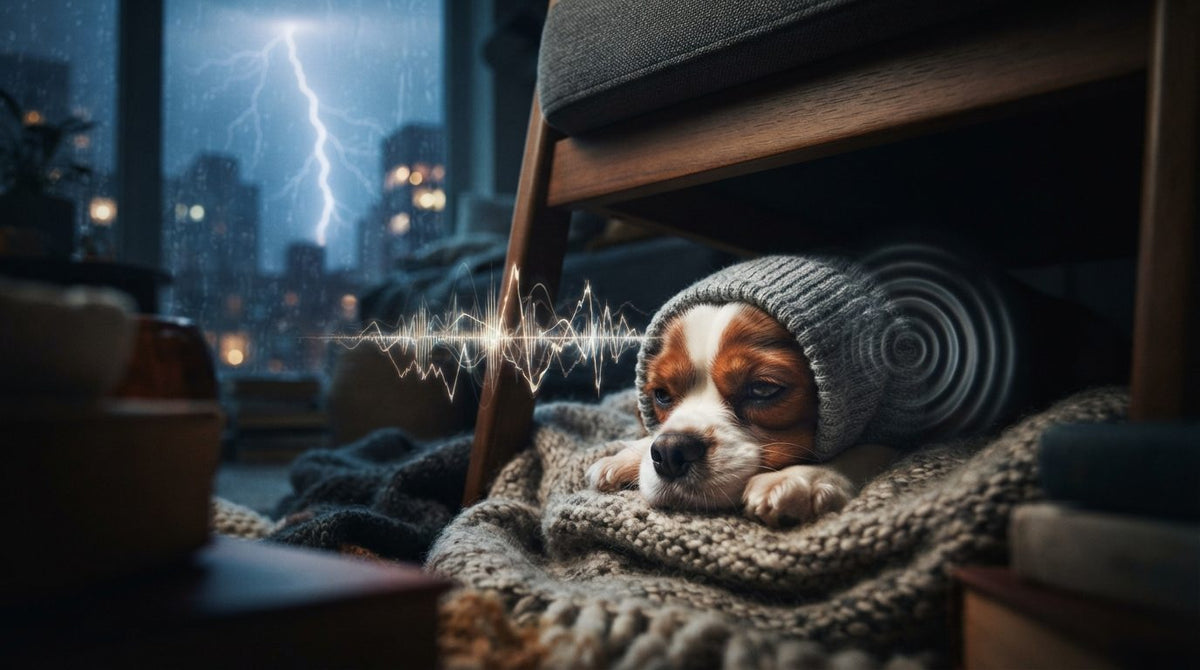 How a Calming Dog Snood Helps Relieve Pet Anxiety and Noise Stress