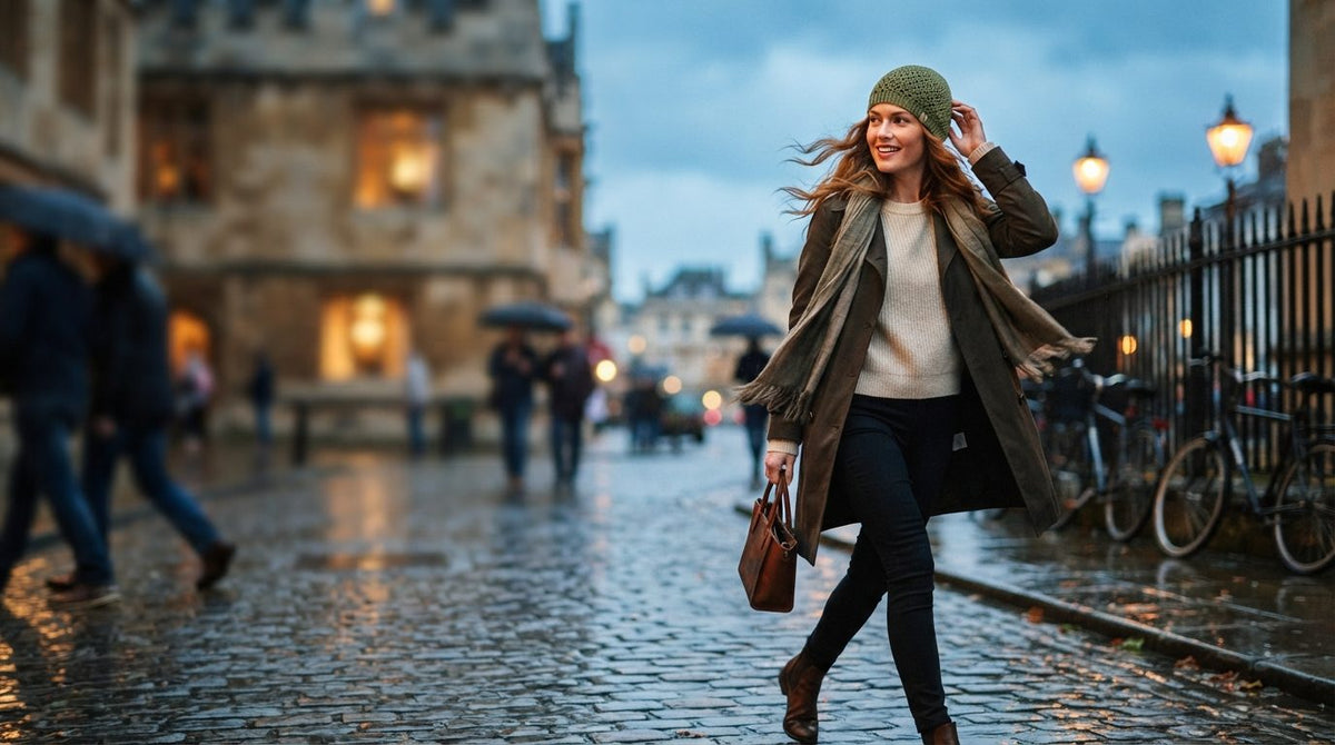 Why a Lightweight Open-Knit Beanie is the Ultimate Transitional Accessory