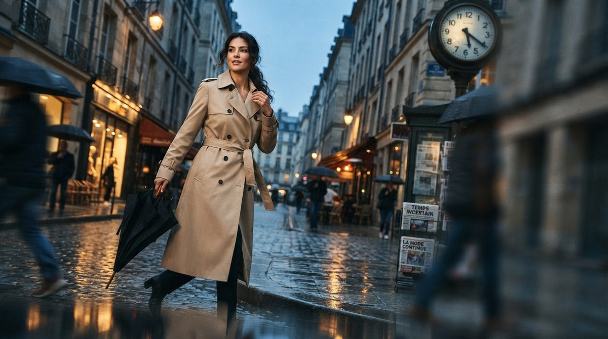 today: Why the Classic Trench Coat Remains the Ultimate Transitional Layer