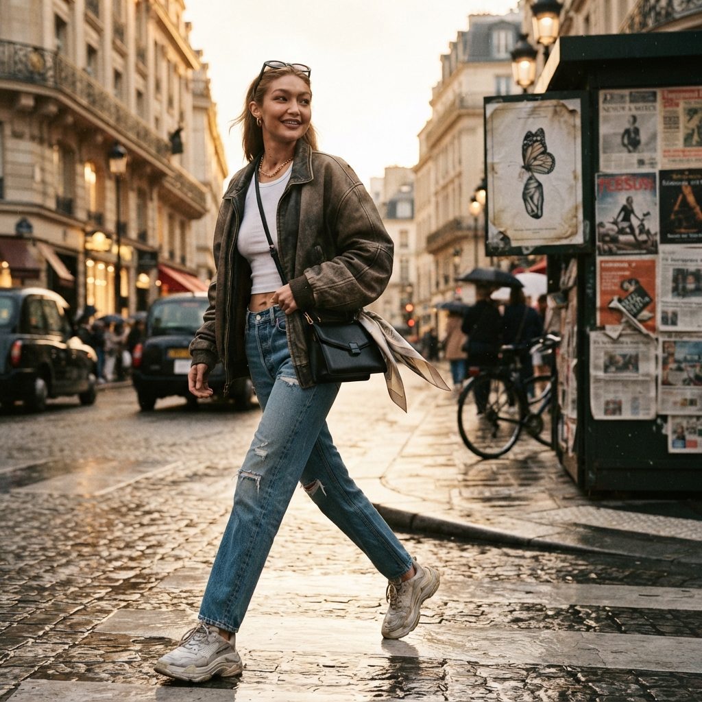 Mastering Effortless Street Style: Lessons from Gigi Hadid's Wardrobe Evolution