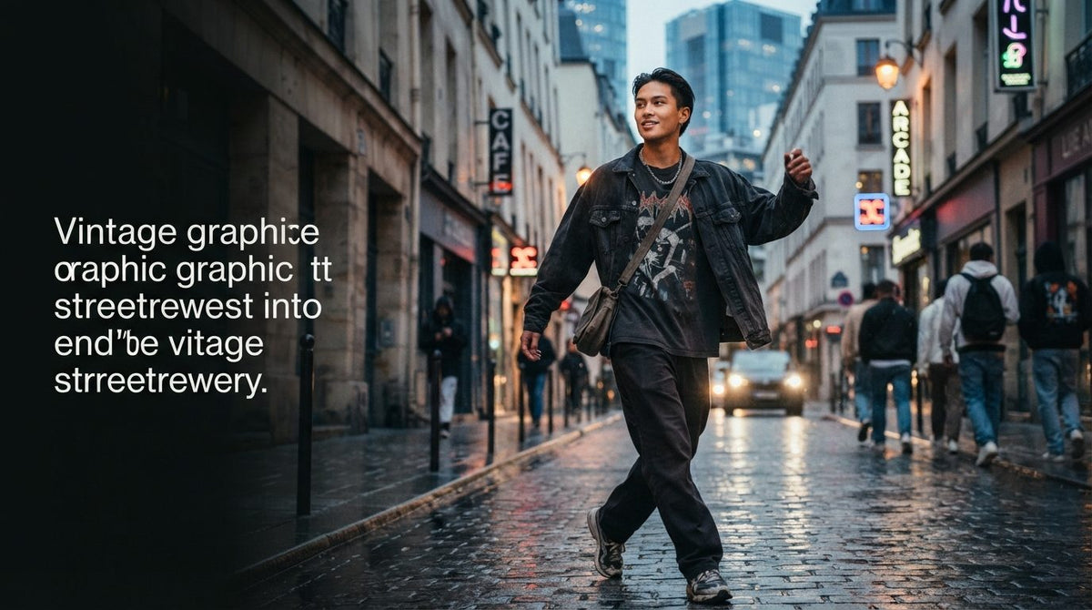 The Evolution of Streetwear: How the Vintage Graphic t-shirt Became a Modern Wardrobe Staple"