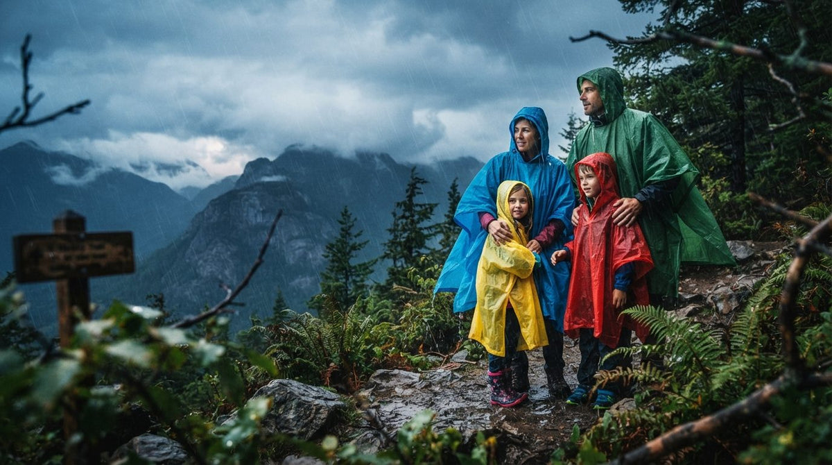 Why Every Household Needs a Family Emergency Rain Poncho Kit for Unexpected Weather