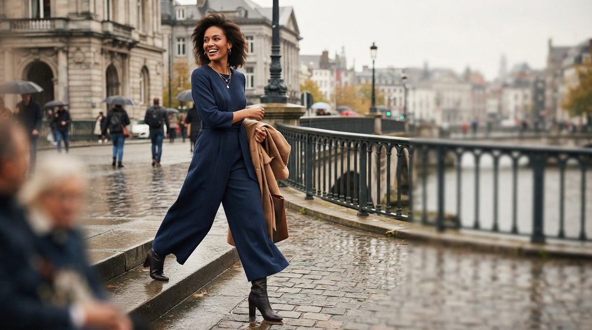 How to Style a Wide-Leg Jumpsuit for Effortless Everyday Elegance