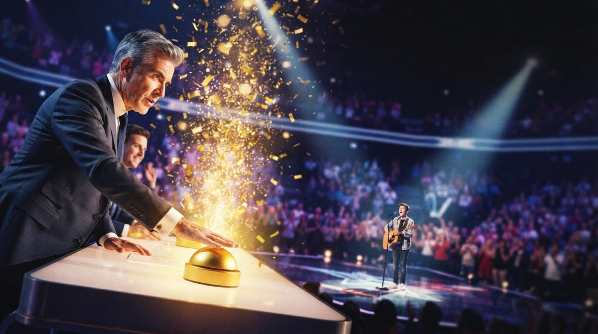 simon cowell: Behind the Golden Buzzer: The Evolution of Reality TV Talent Judging