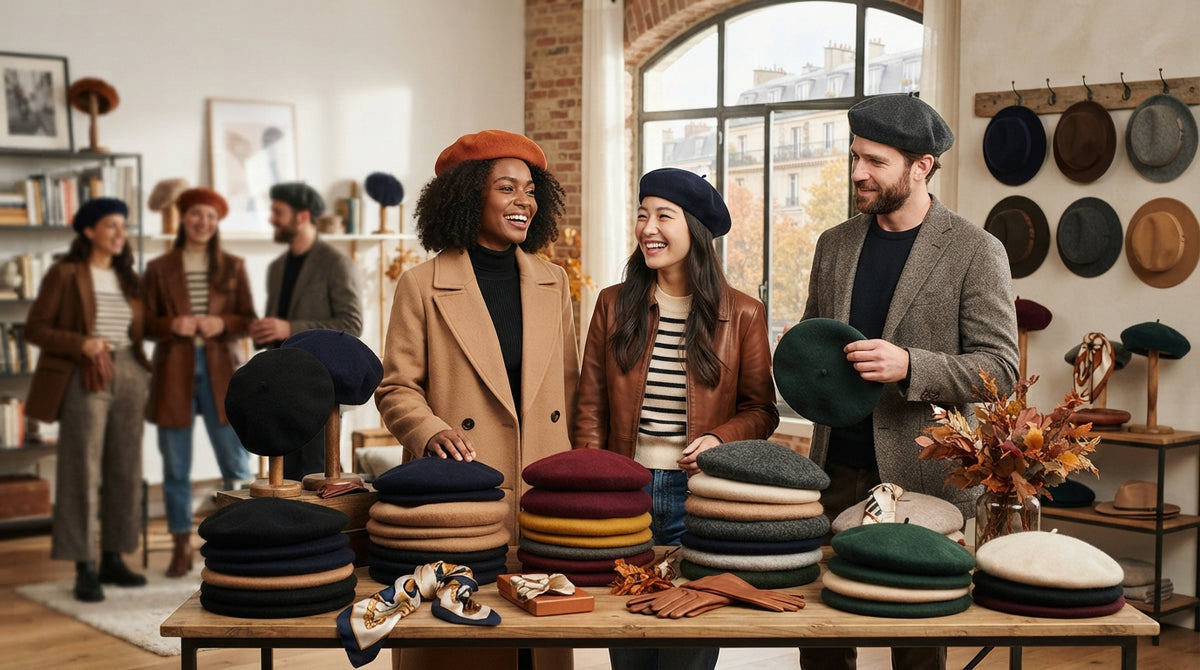 Berets collection banner