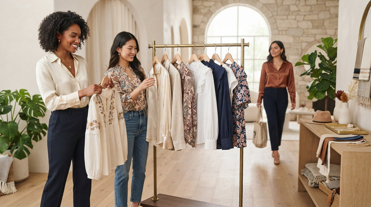 Blouses collection banner