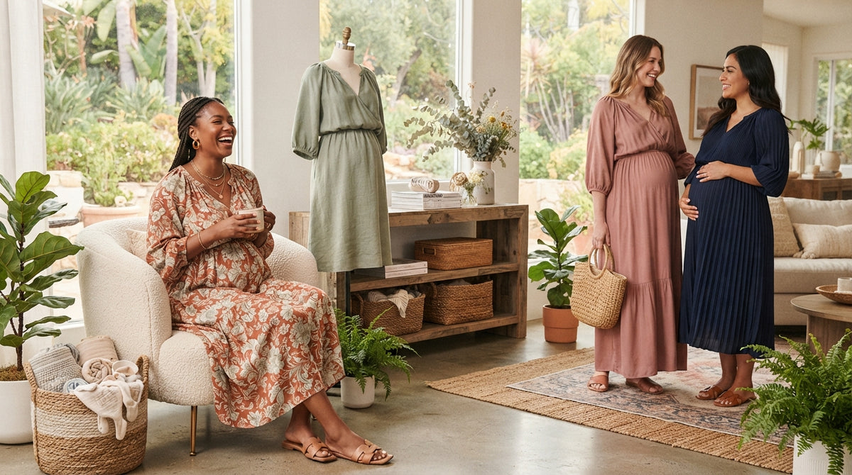 Blouson Maternity Dresses collection banner