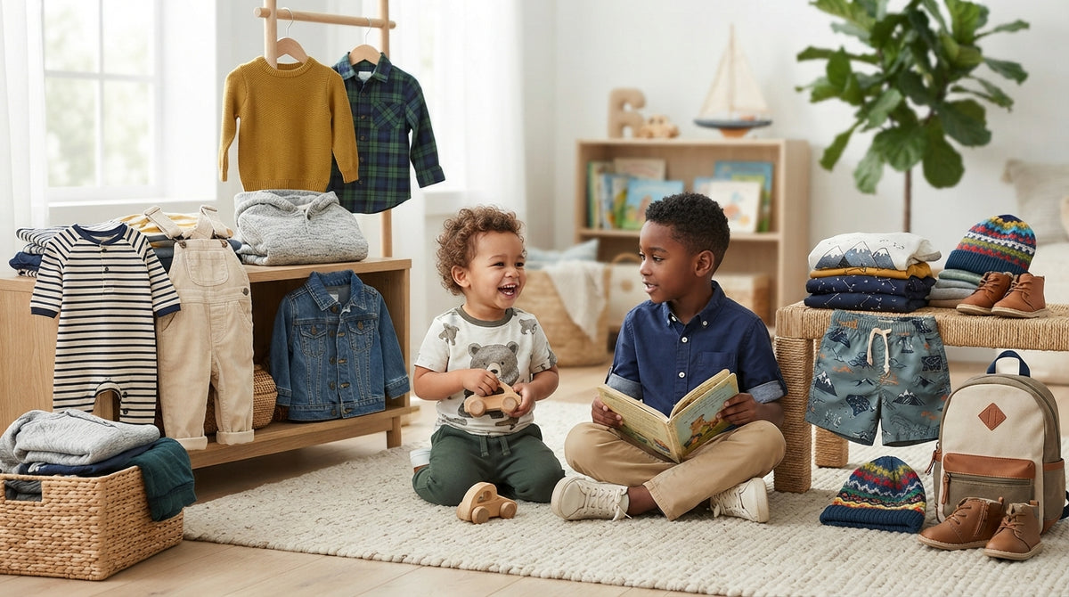 Boys Baby & Children's Clothing collection banner