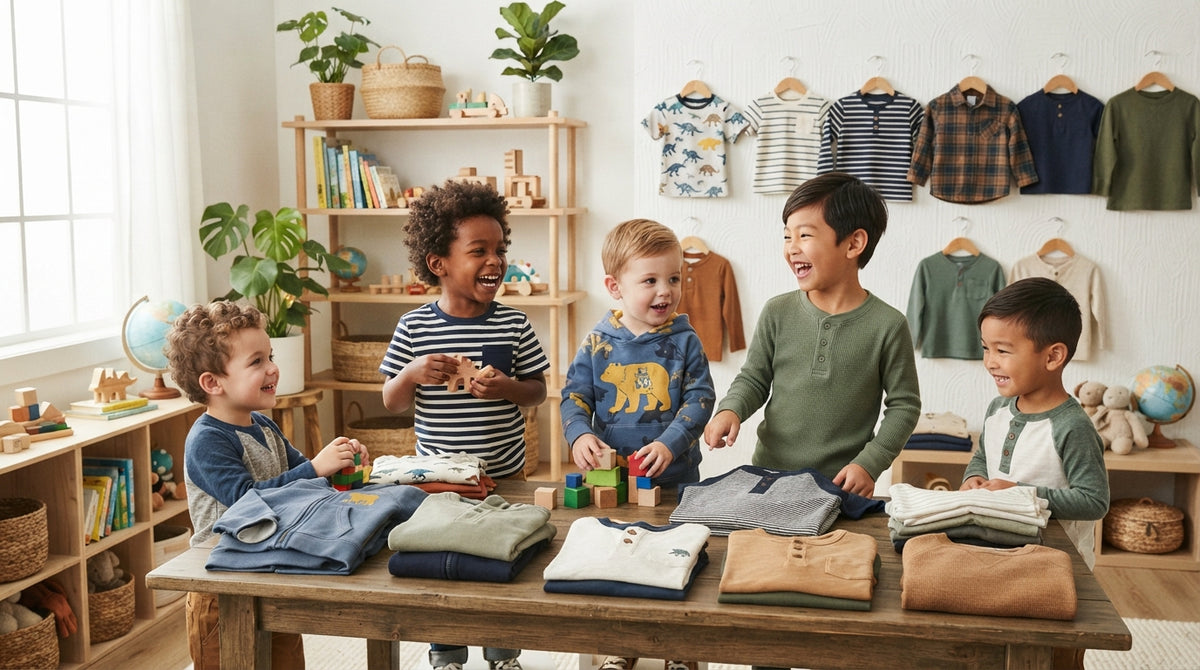 Boys Baby & Children's Tops collection banner