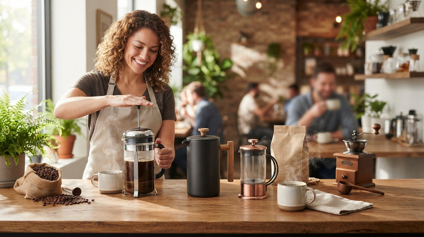 Brewer French Presses collection banner