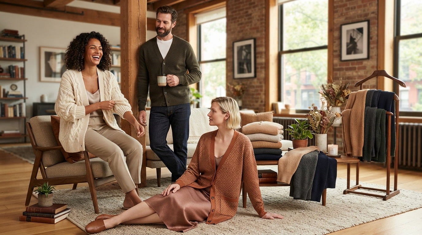 Cardigans collection banner