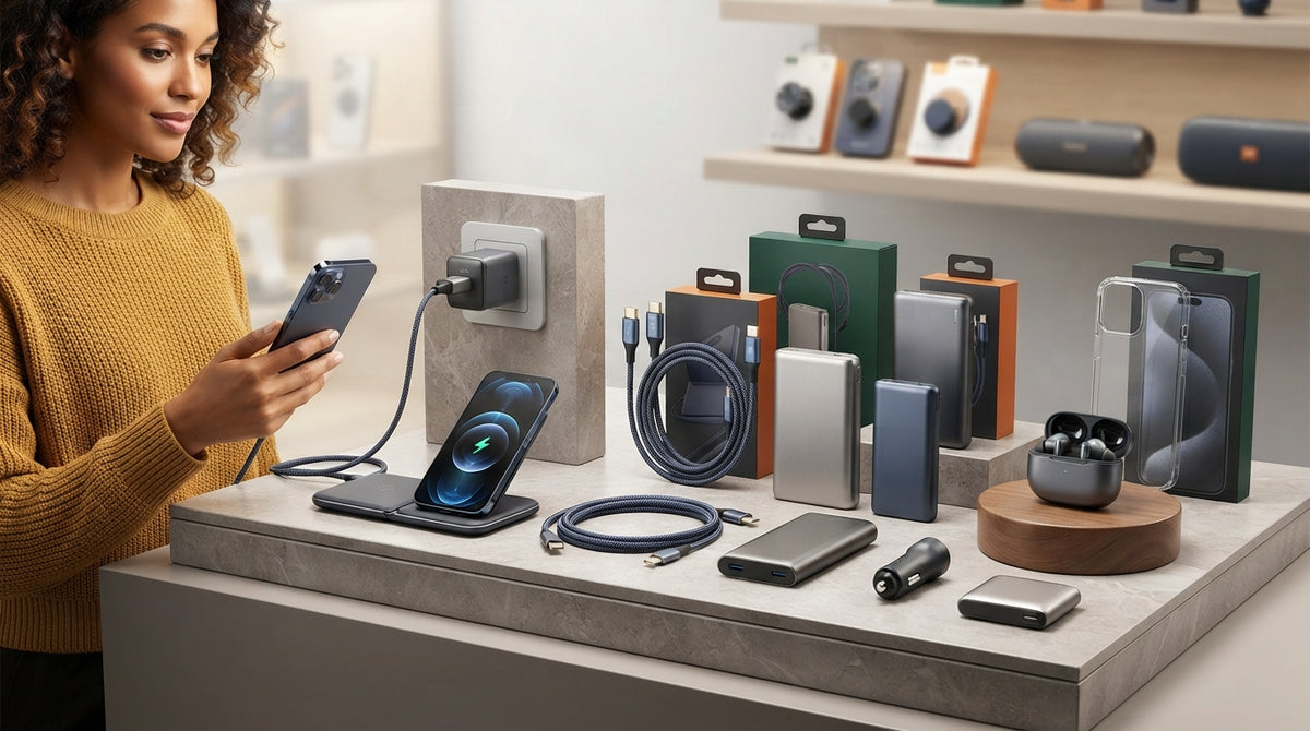 Electronics Charger Mobile & Smart Phone Accessories collection banner