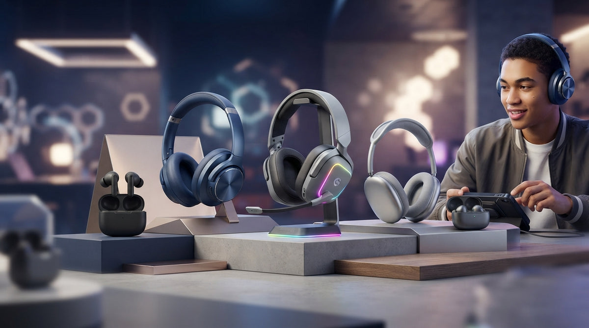 Electronics Earbuds Headphones & Headsets collection banner