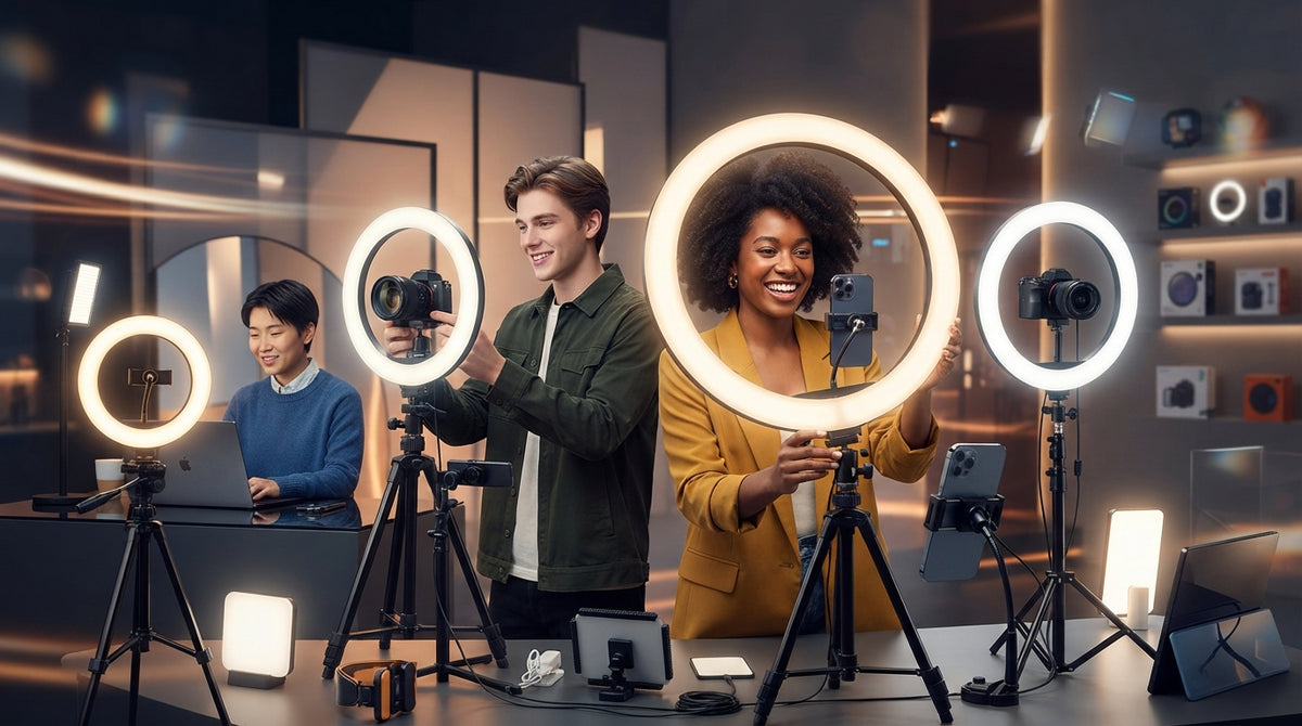 Electronics Light Ring Lights collection banner