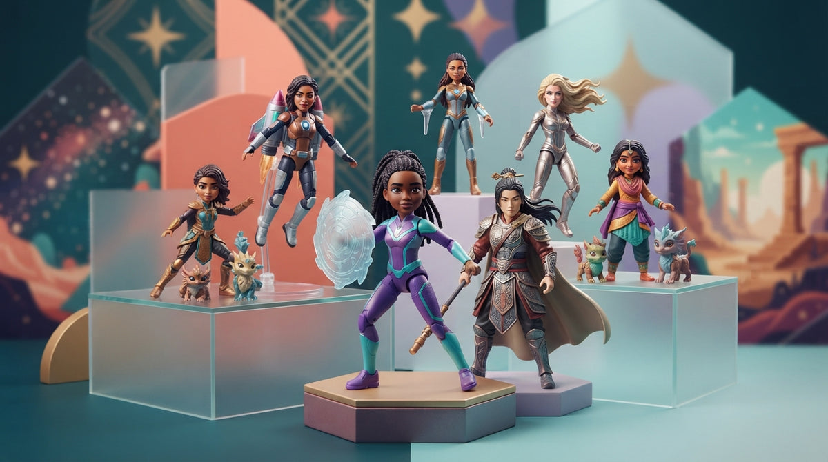 Girls Action & Toy Figures collection banner