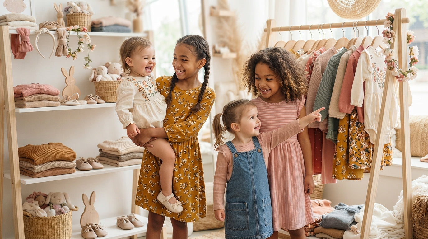 Girls Baby & Children's Clothing collection banner