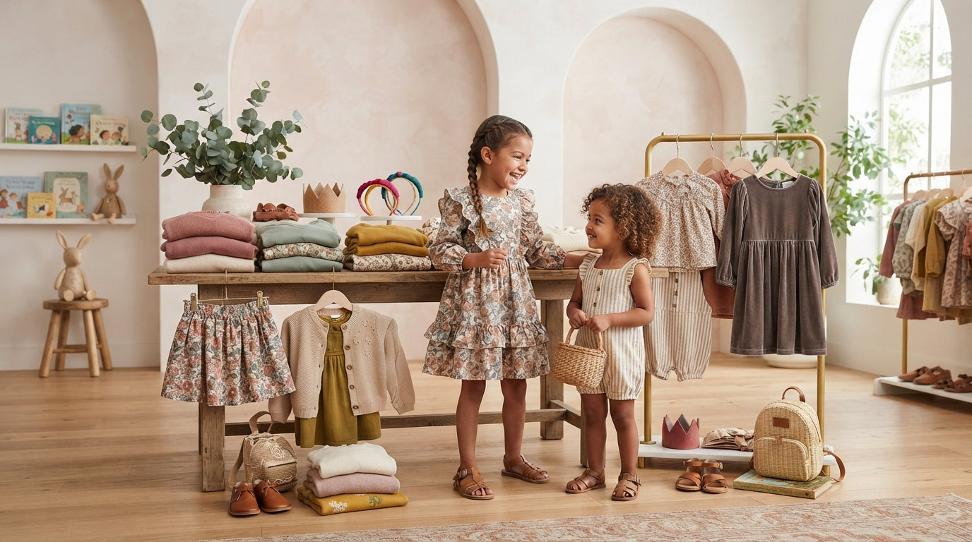 Girls Baby & Children's Clothing collection banner