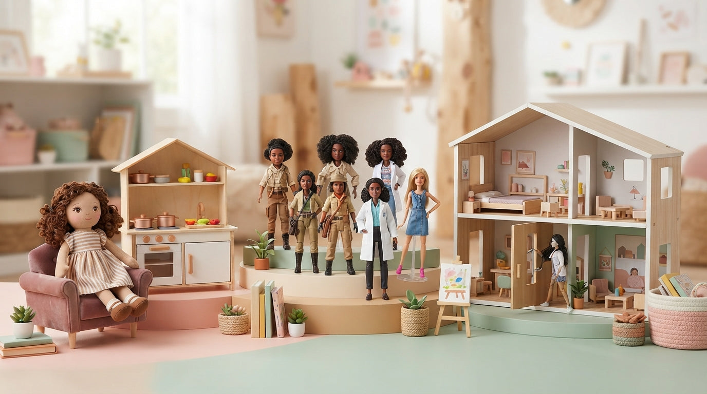 Girls Dolls, Playsets & Toy Figures collection banner