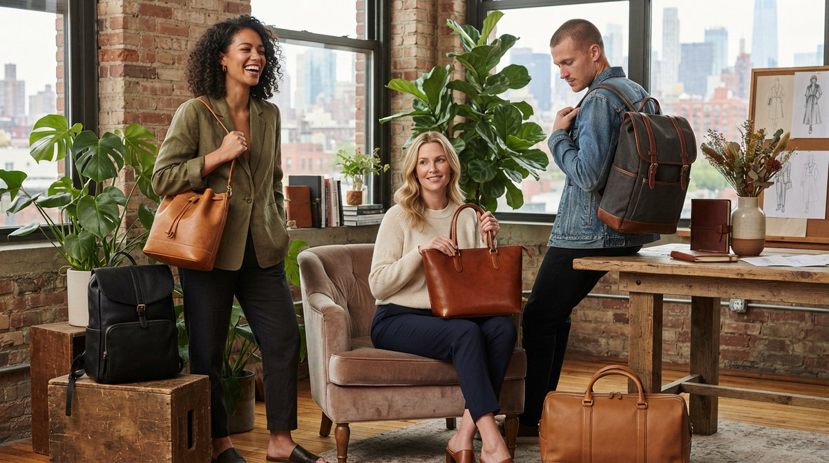 Handbags Backpacks collection banner