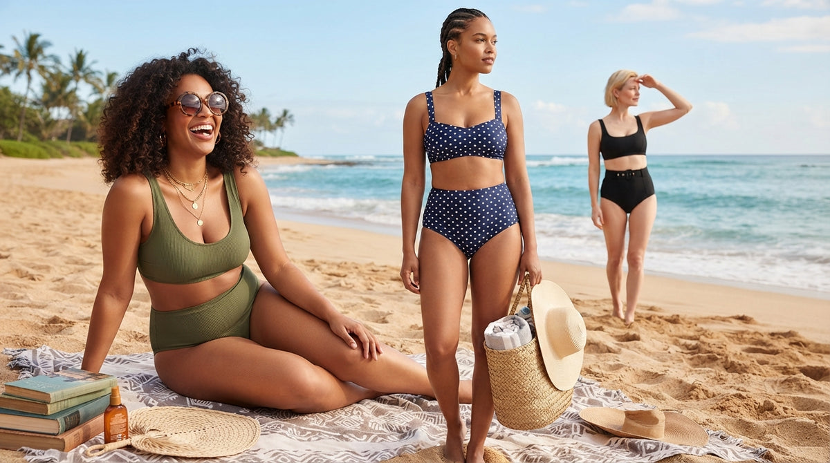 High Waist Bikini Classic Bikinis collection banner