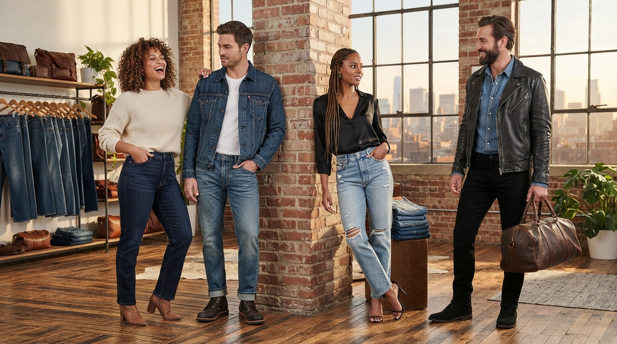 Jeans collection banner