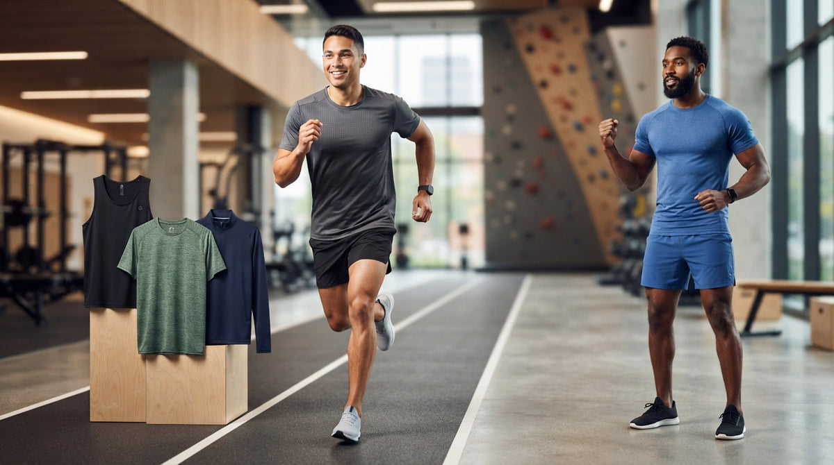 Mens Activewear Tops collection banner