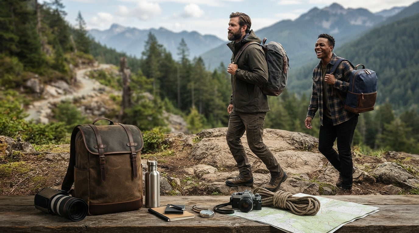 Mens Backpacks collection banner