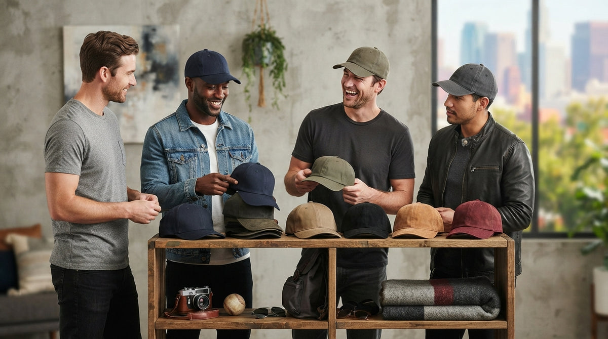 Mens Baseball Caps collection banner
