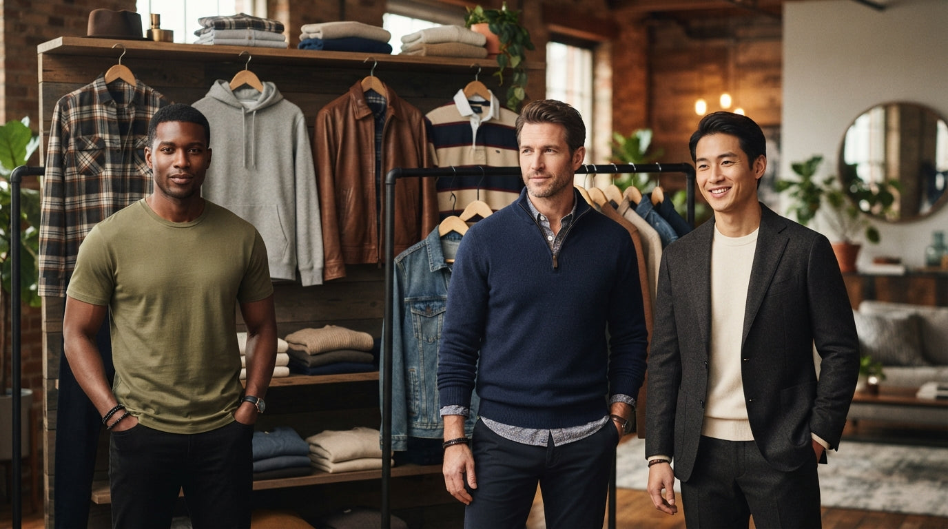 Mens Clothing Tops collection banner