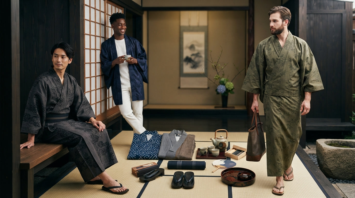 Mens Kimonos collection banner