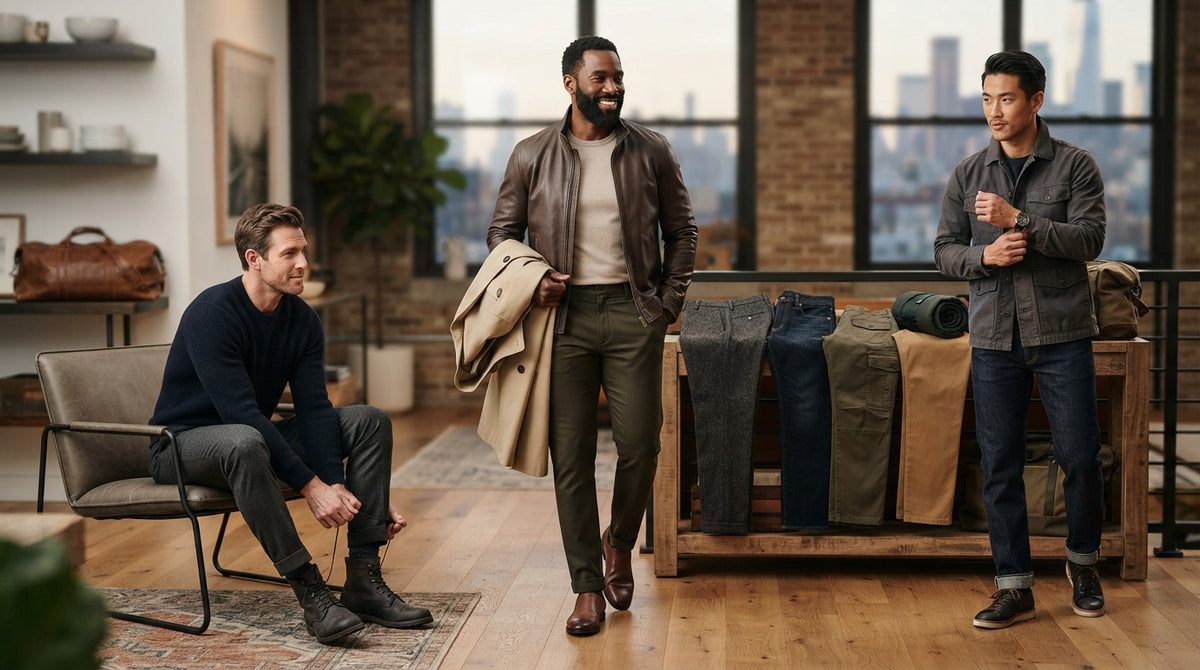 Mens Pants collection banner