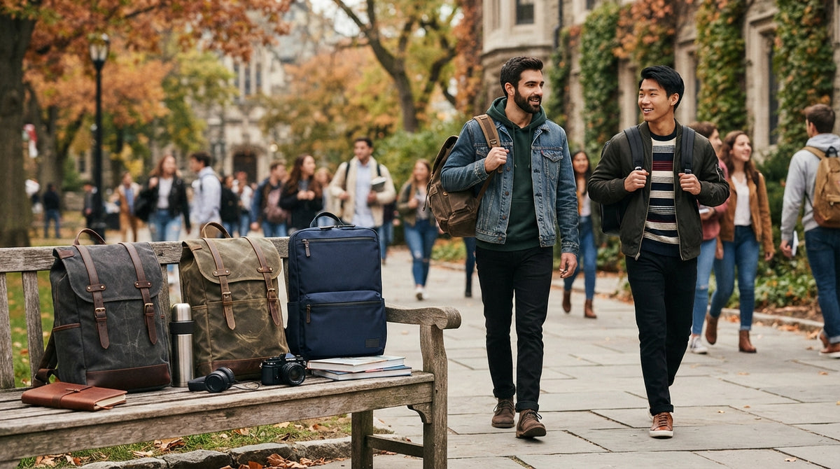 Mens School Backpacks collection banner