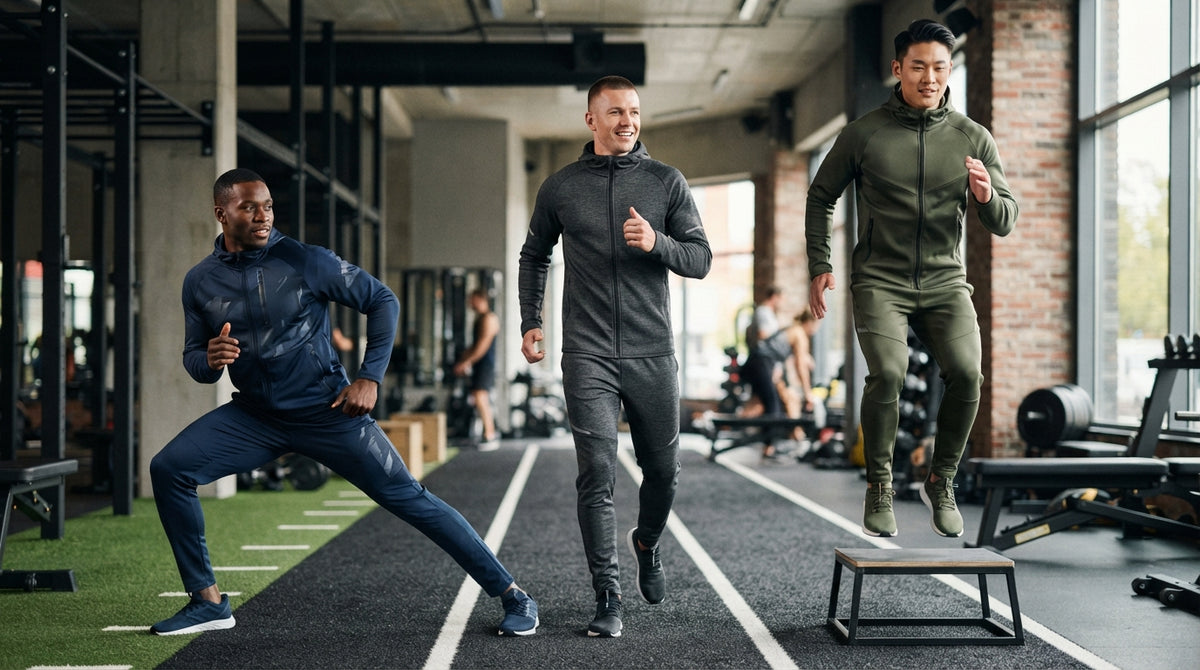 Mens Tracksuit Activewear collection banner