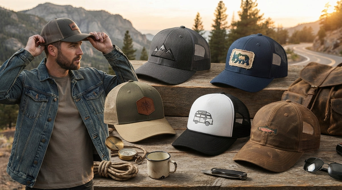 Mens Trucker Hats collection banner