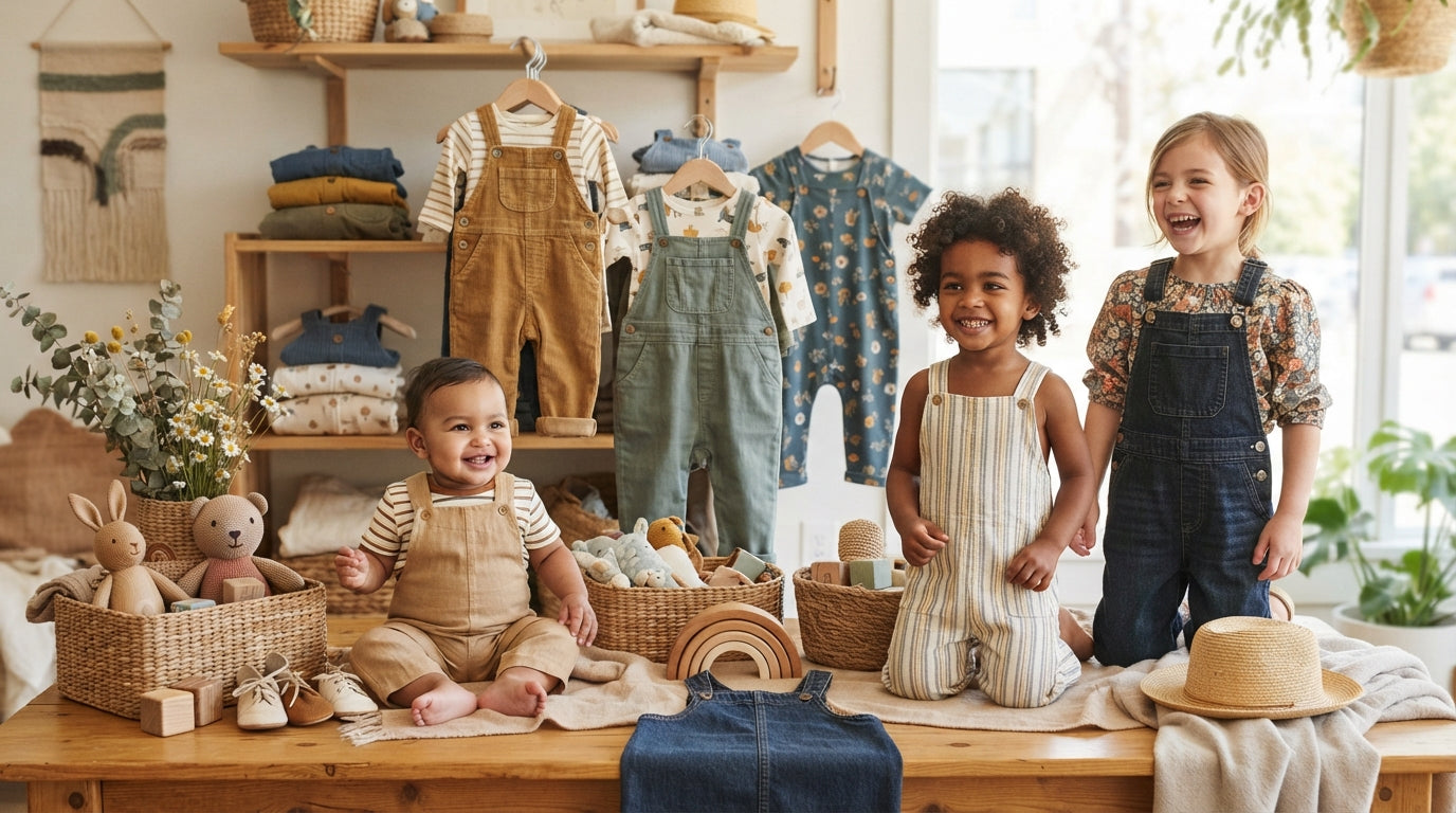 Overalls Baby & Children's One-Pieces collection banner