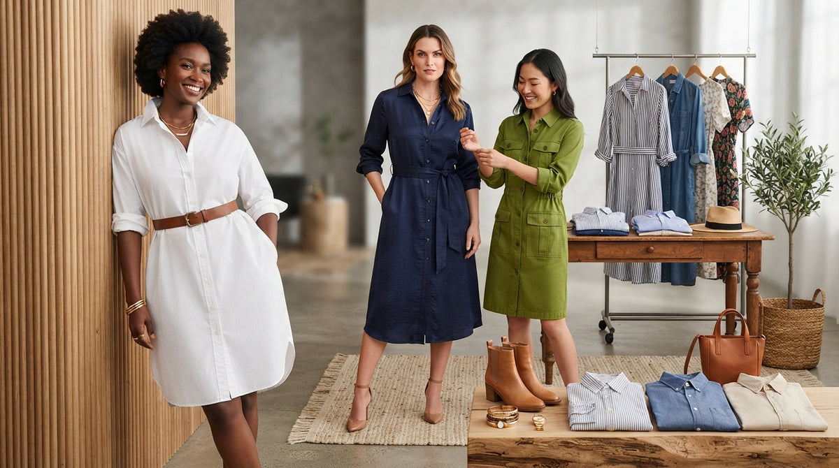 Shirtdress Dress Shirts collection banner