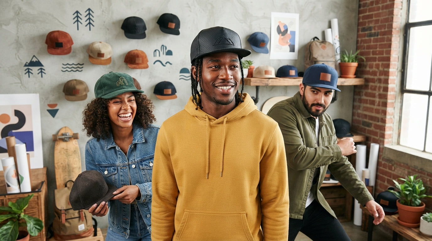 Snapback Caps collection banner
