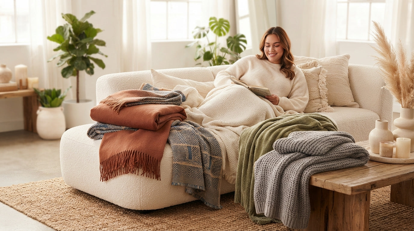 Throw Blanket Blankets collection banner