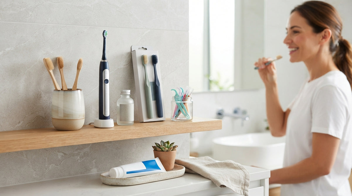Toothbrushes collection banner