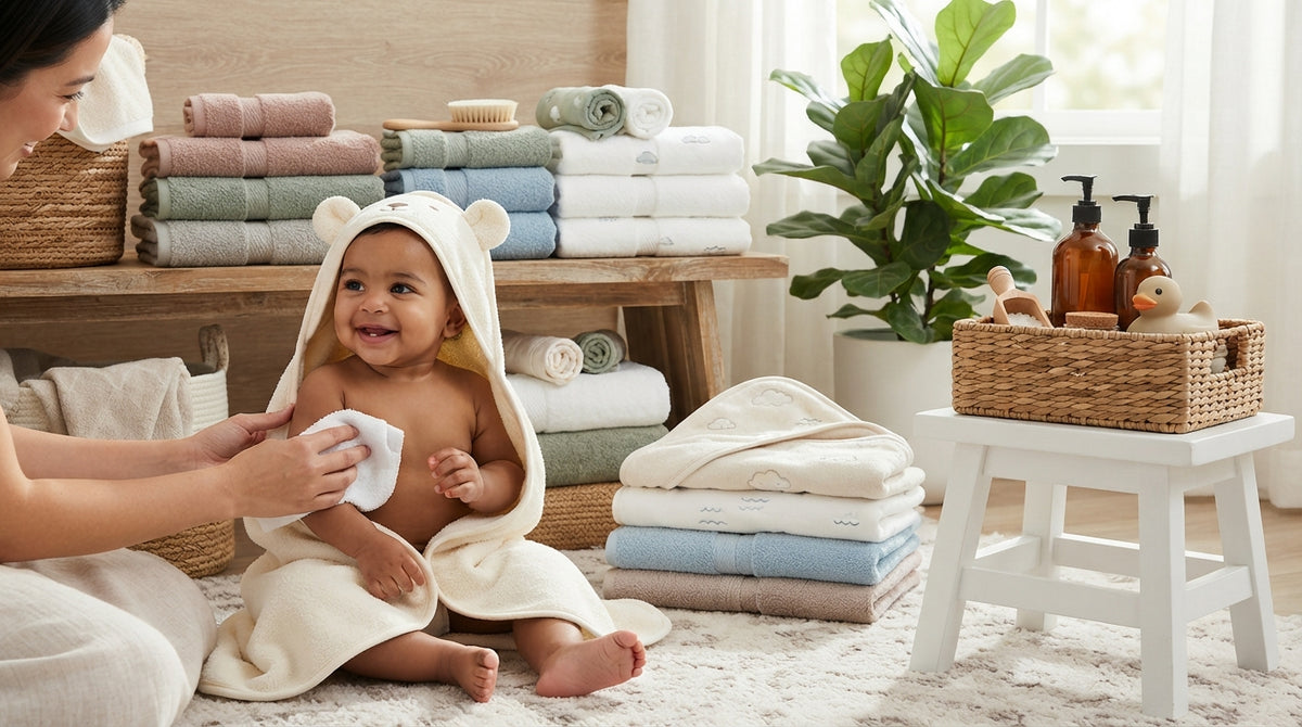 Towel Baby Bathing collection banner