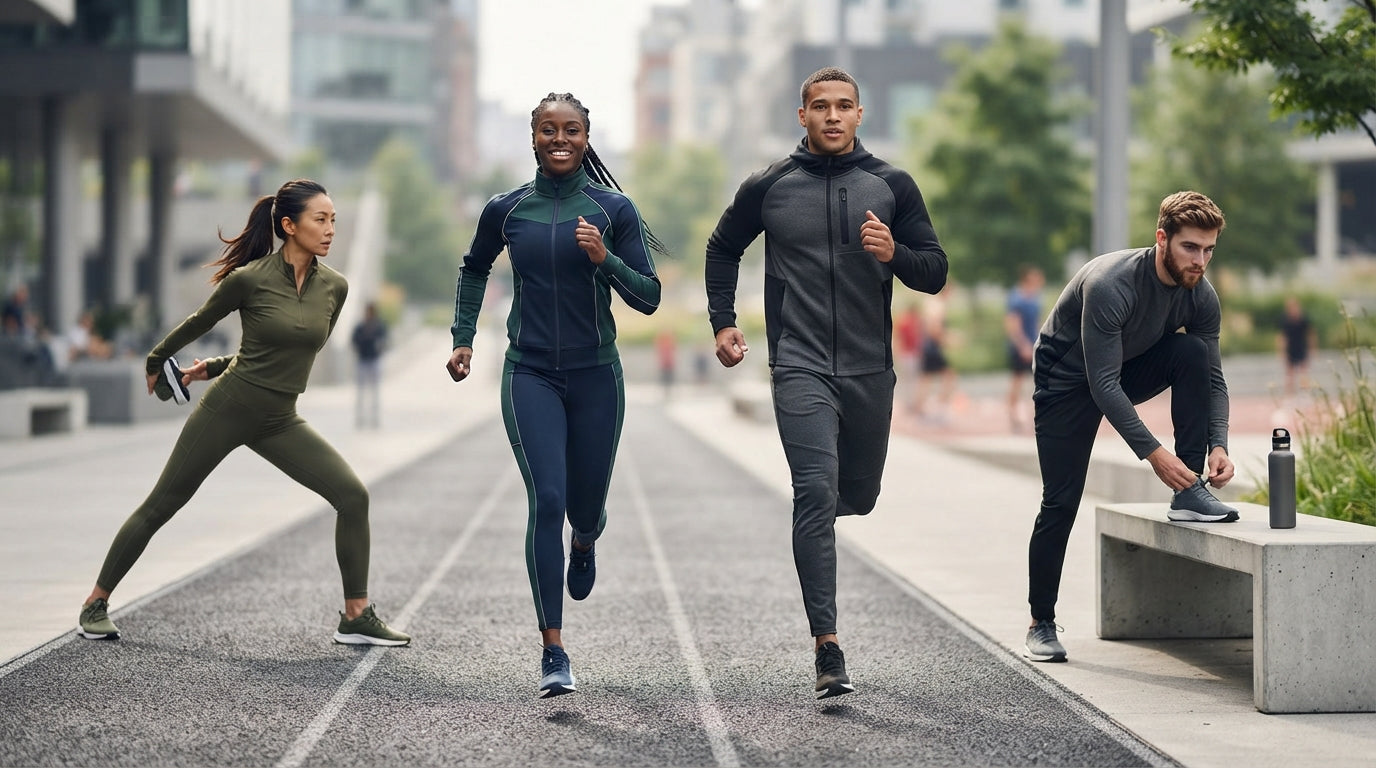 Tracksuit Activewear collection banner