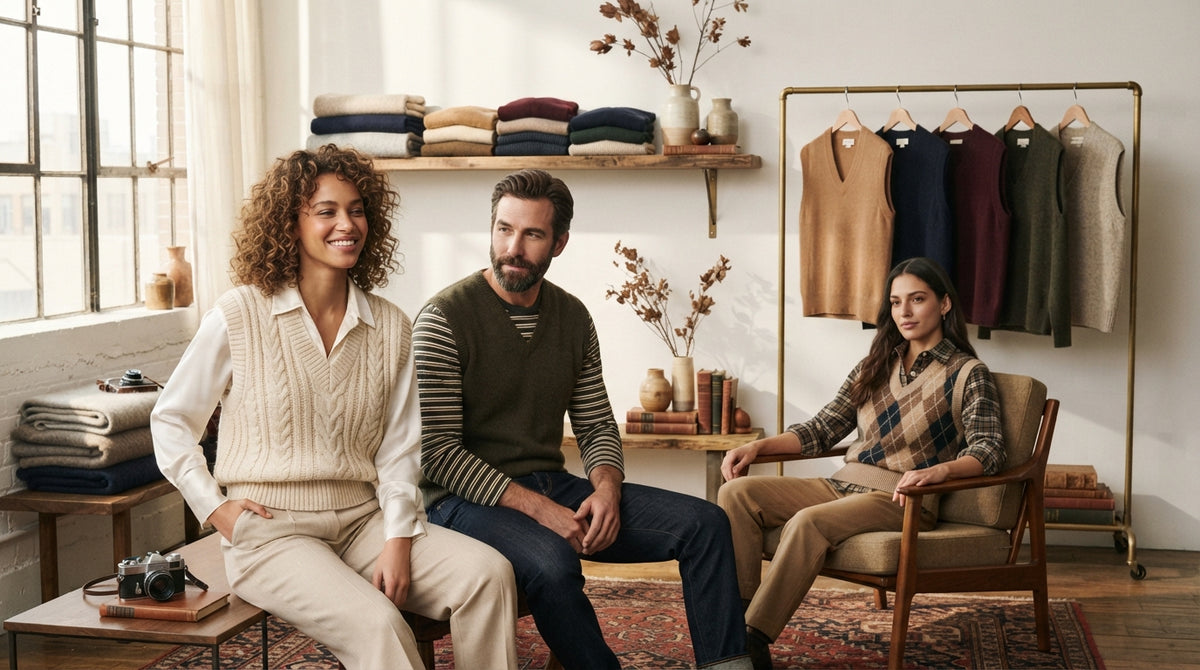 Vest Sweaters collection banner