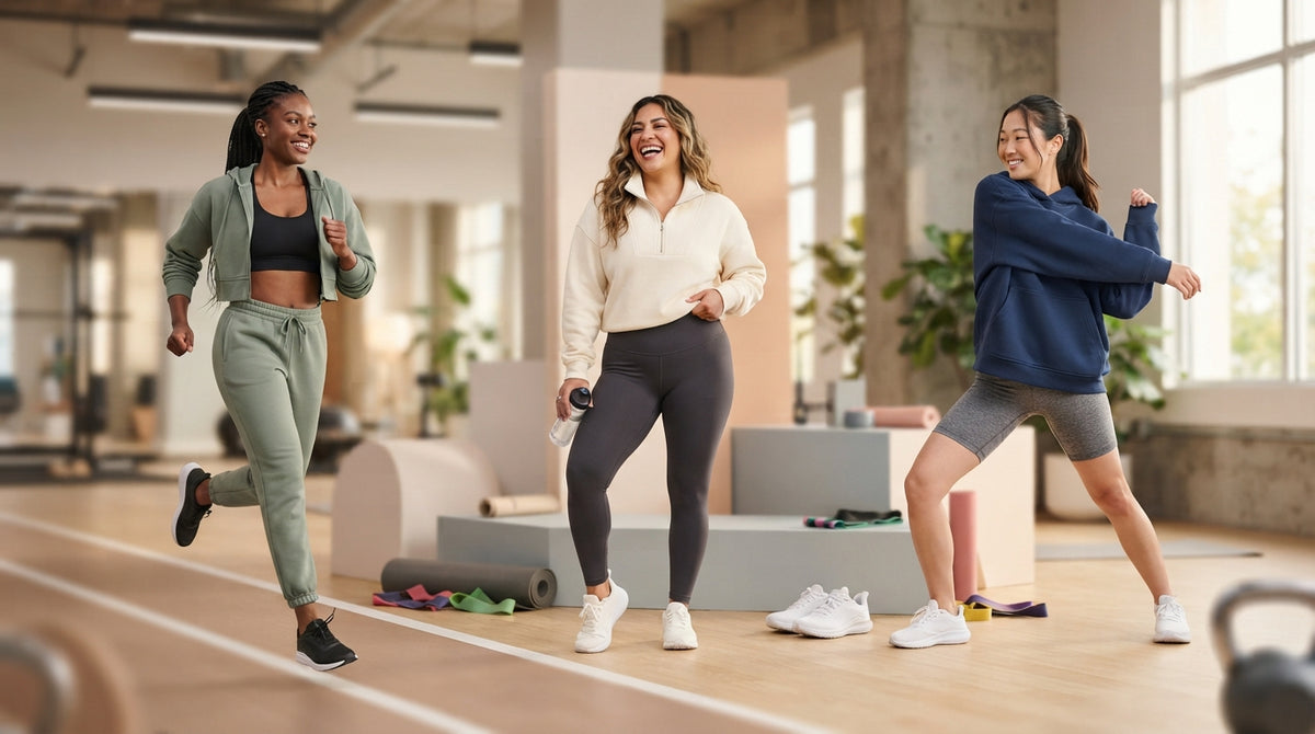 Womens Activewear Sweatshirts & Hoodies collection banner