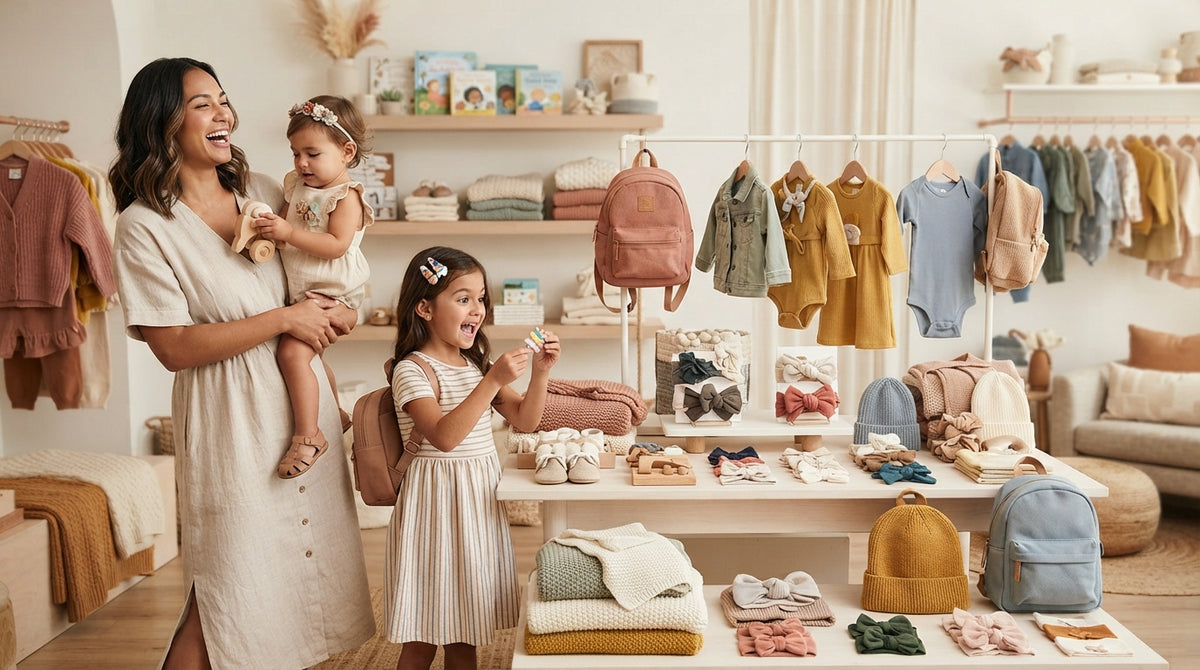 Womens Baby & Children's Clothing Accessories collection banner