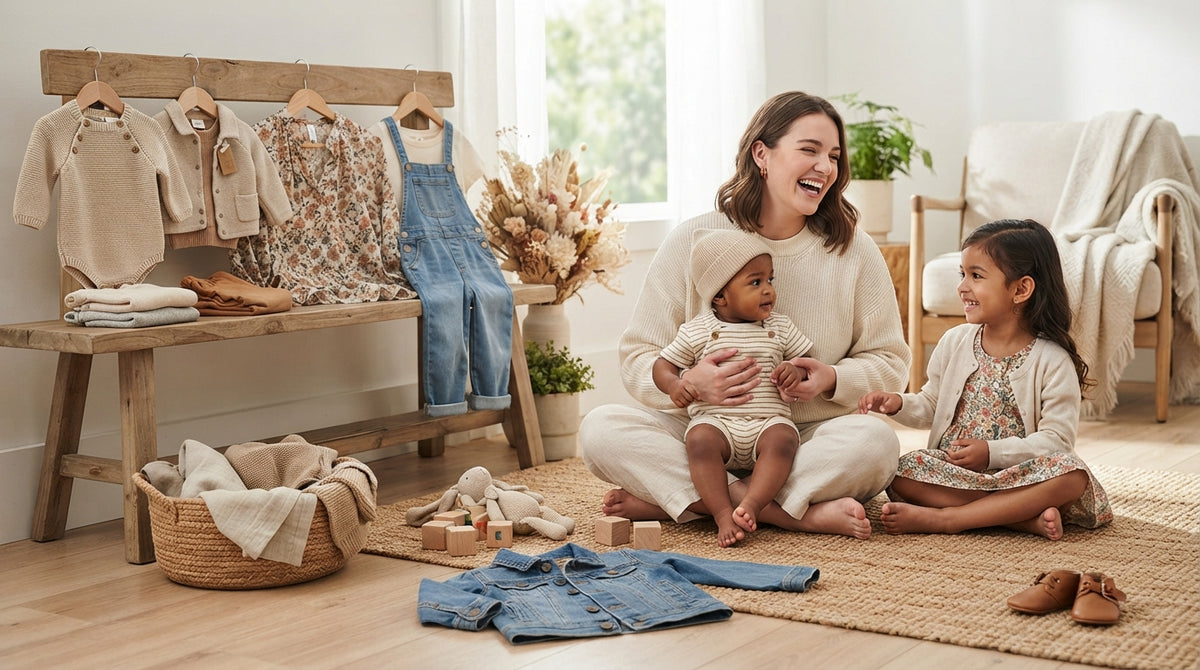 Womens Baby & Children's Clothing collection banner