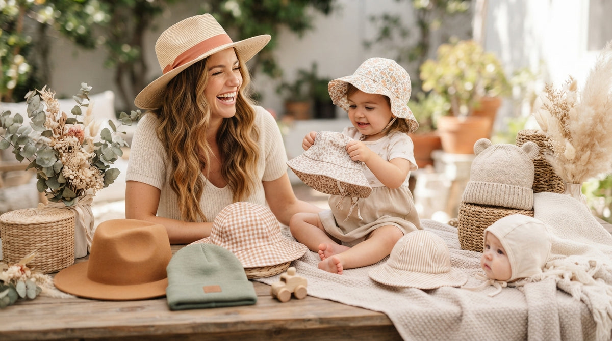 Womens Baby & Children's Hats collection banner